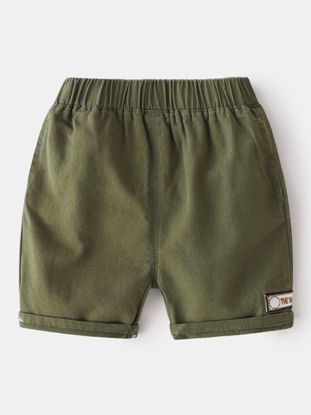 

StyleCast Boys Olive Green Mid Rise Regular Shorts