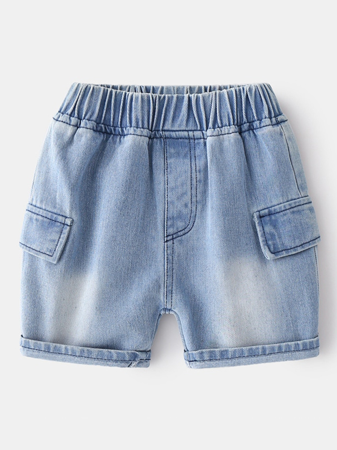 

StyleCast Blue Boys Washed Denim Shorts