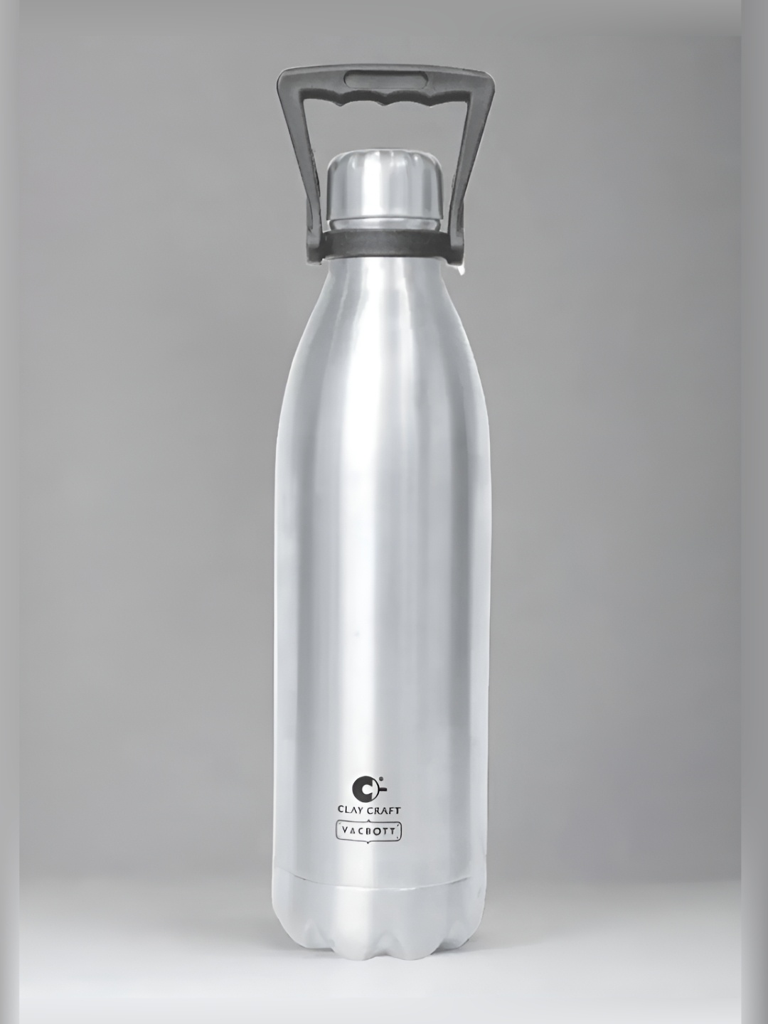 

CLAY CRAFT Silver-Toned Double Wall Vacuum Water Bottle 1.5 L