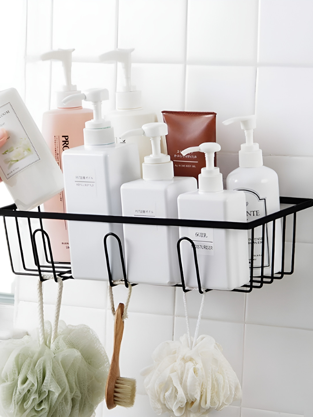 

Arhat Organizers Black Wall Mounted Storage Shelf