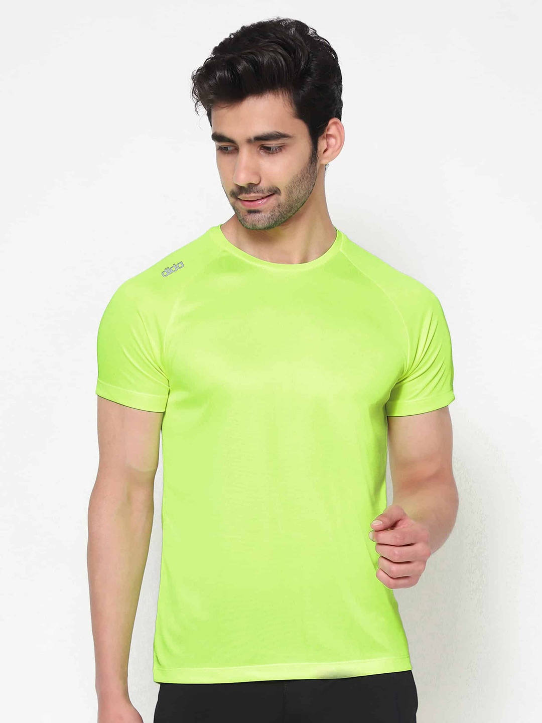 

DIDA Comfort Dry-fit Active Round-Neck Outdoor Sports T-Shirt, Green