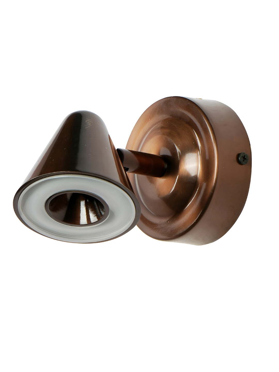 

Fos Lighting Copper-Toned Contemporary Triangle Shaped Wall Lamp