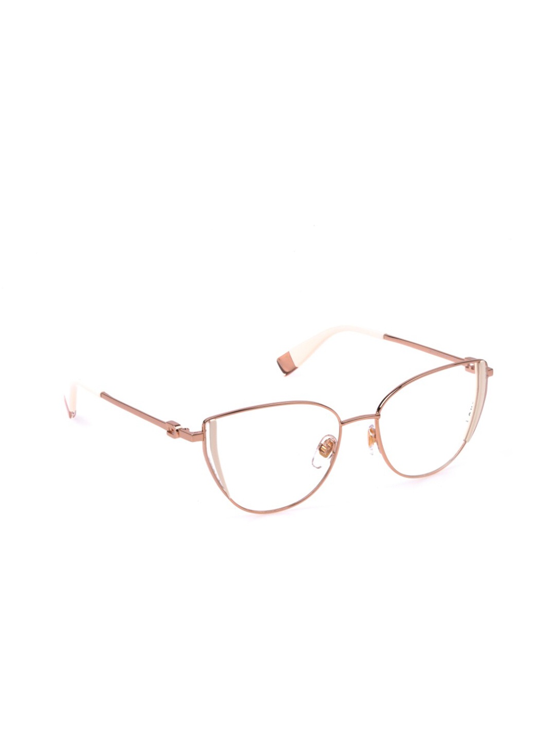 

Furla Women Full Rim Cateye Frame, Rose gold