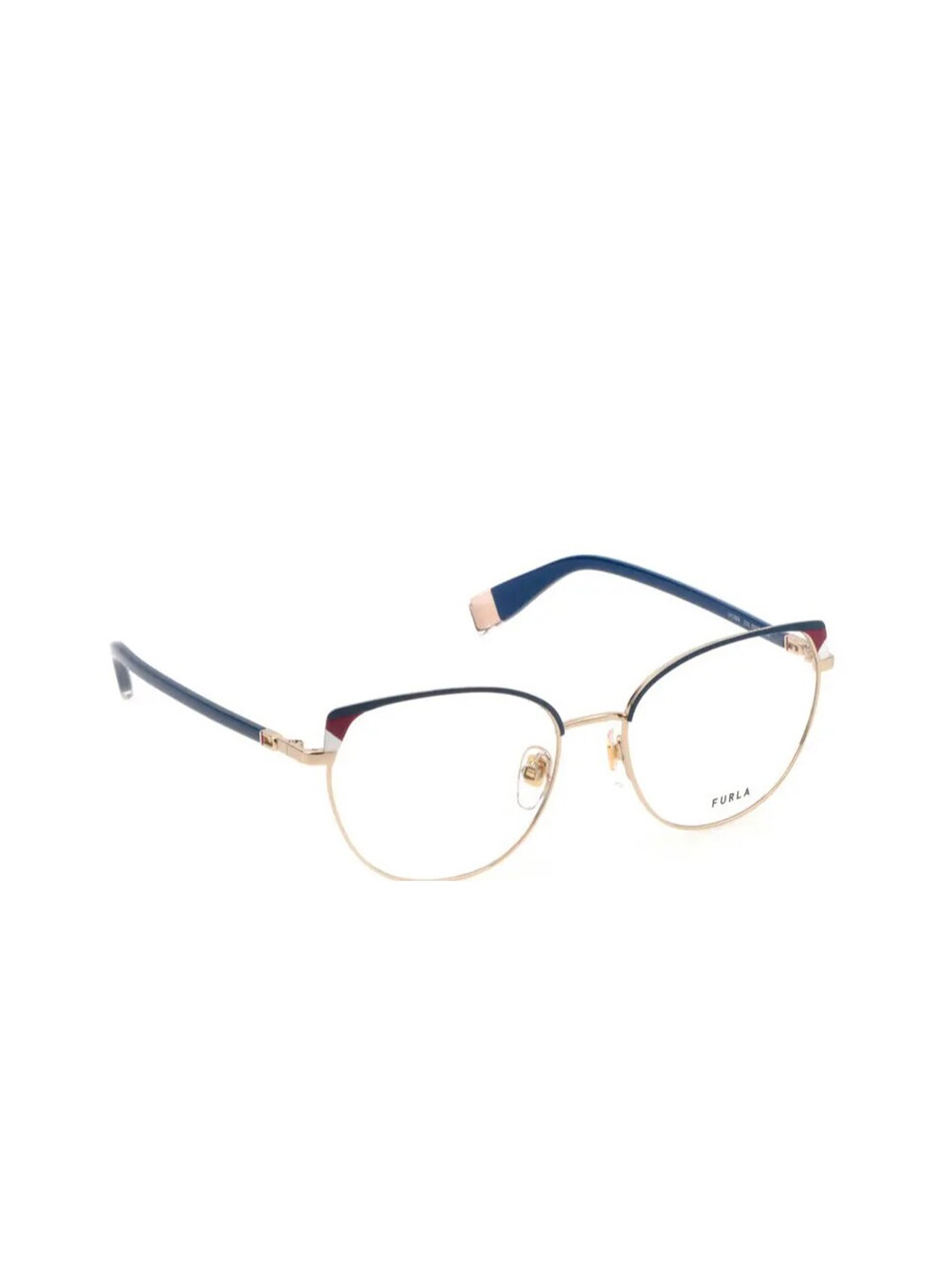 

Furla Women Full Rim Cateye Frames VFU50454SNBFR, Blue