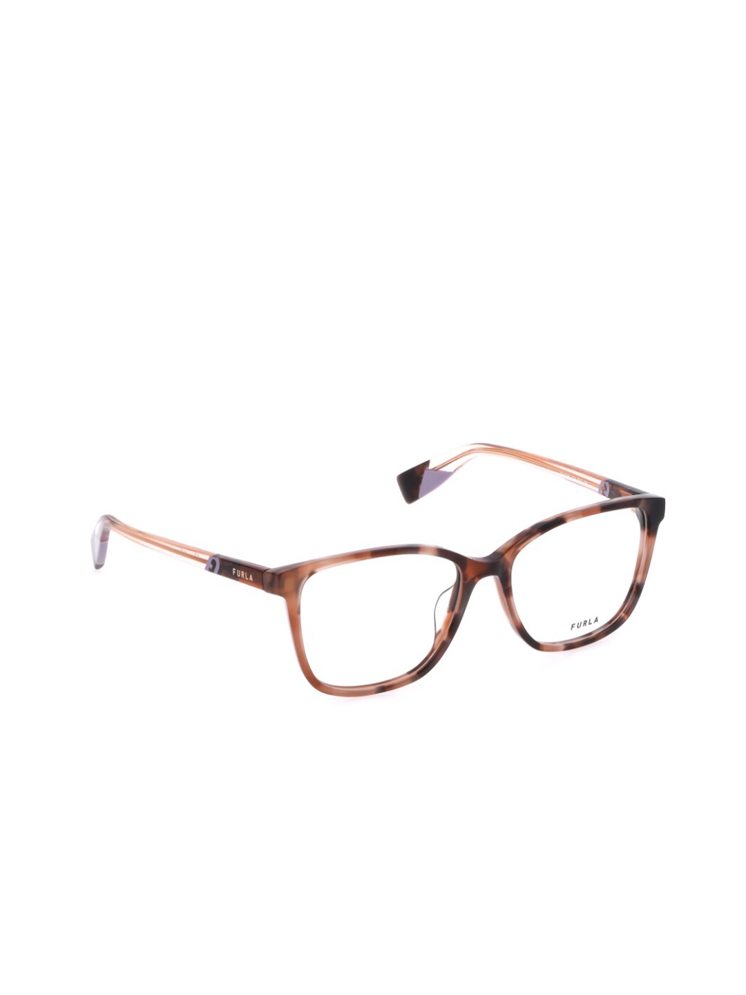 

Furla Women Abstract Full Rim Square Frames VFU579V54710FR, Brown