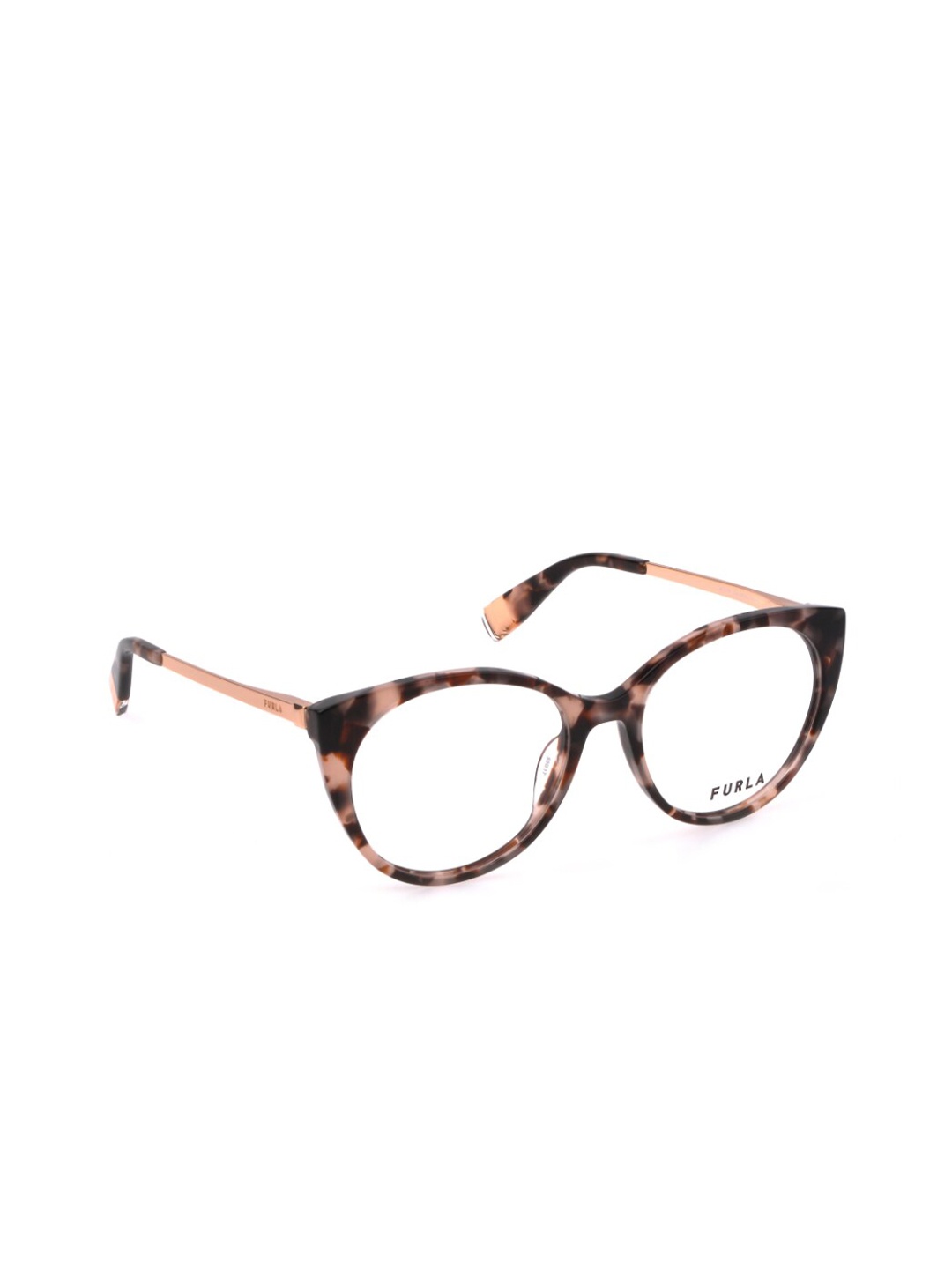 

Furla Women Full Rim Oval Frames VFU722531GQFR, Brown