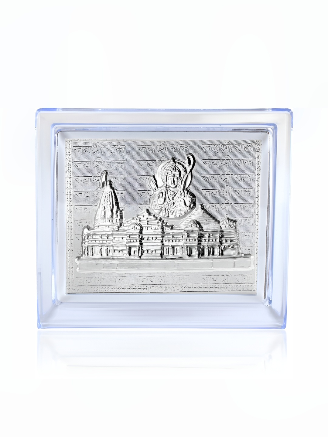 

MEMOIR Silver-Toned Brass Religious Figurine Showpiece