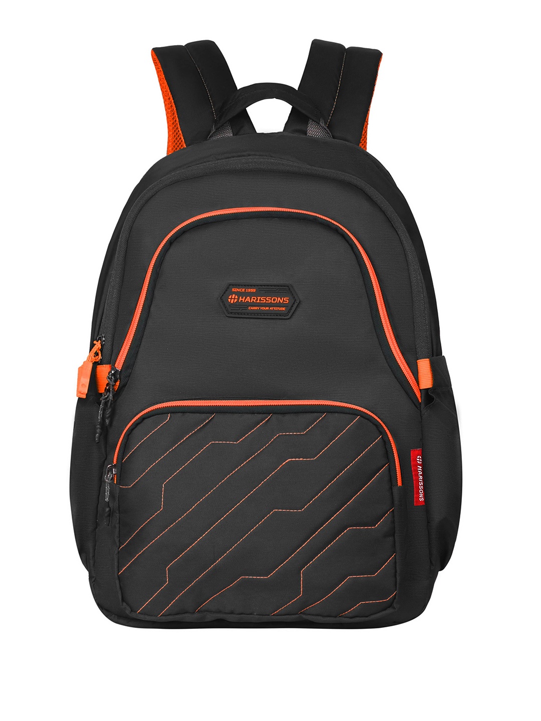 

Harissons Unisex Ergonomic Backpack, Black