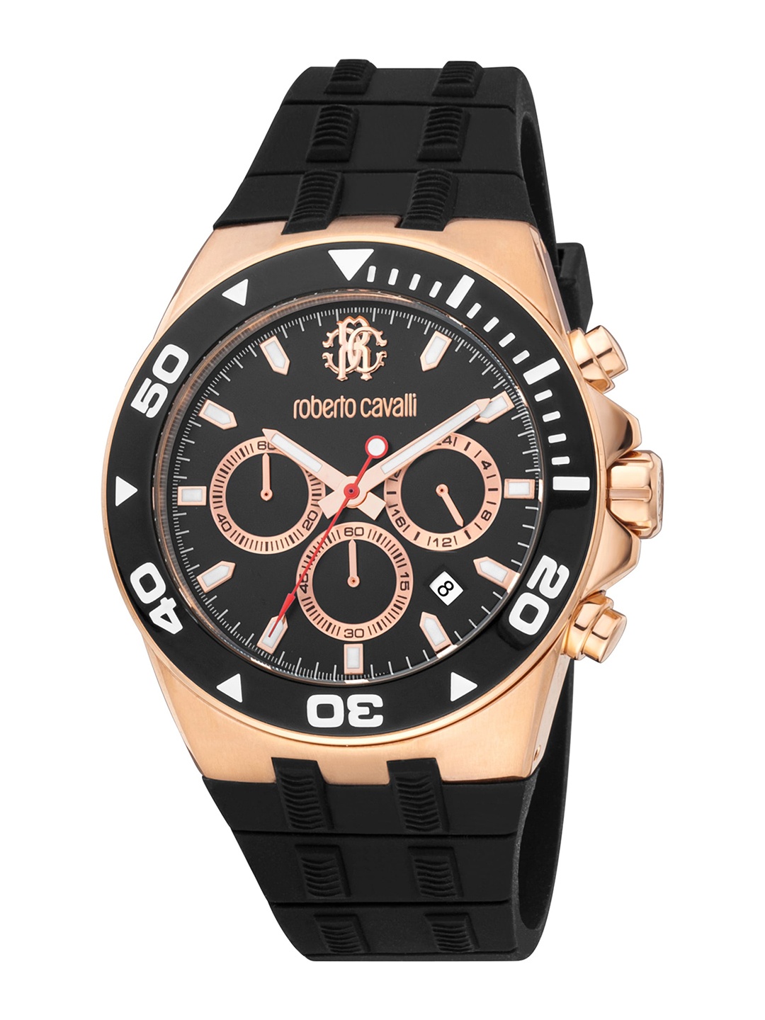 

Roberto Cavalli Men Dial & Straps Analogue Watch RC5G016P0045, Black