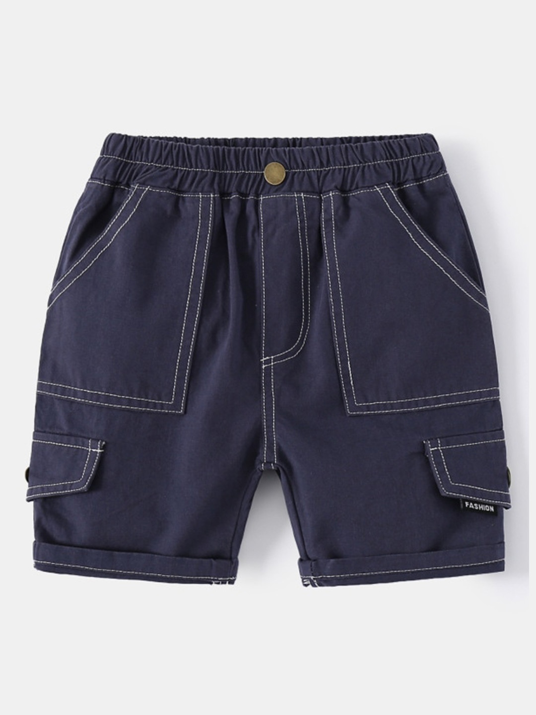 

StyleCast Navy Blue Boys Cotton Cargo Shorts