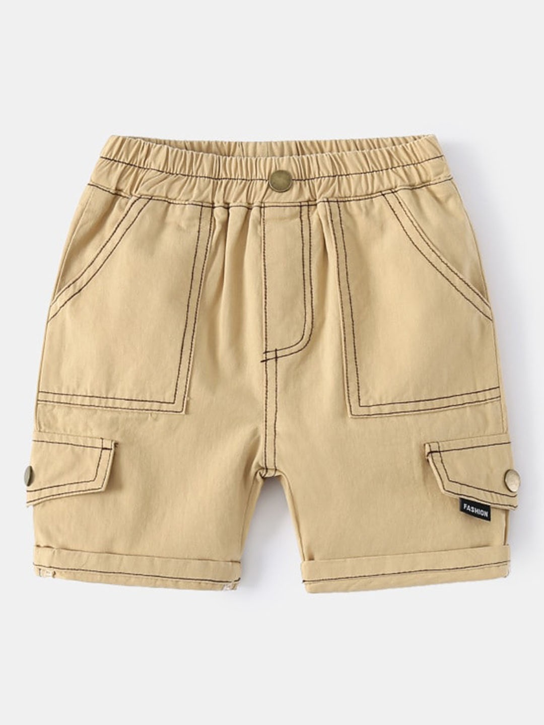 

StyleCast Beige Boys Mid Rise Shorts