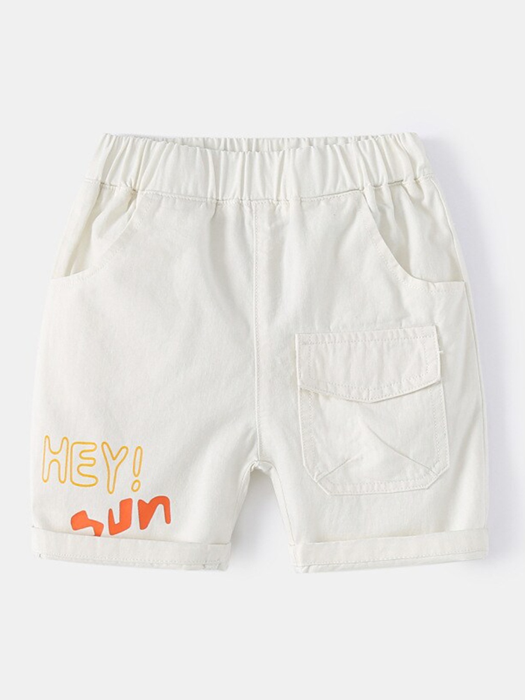 

StyleCast White Boys Mid Rise Shorts