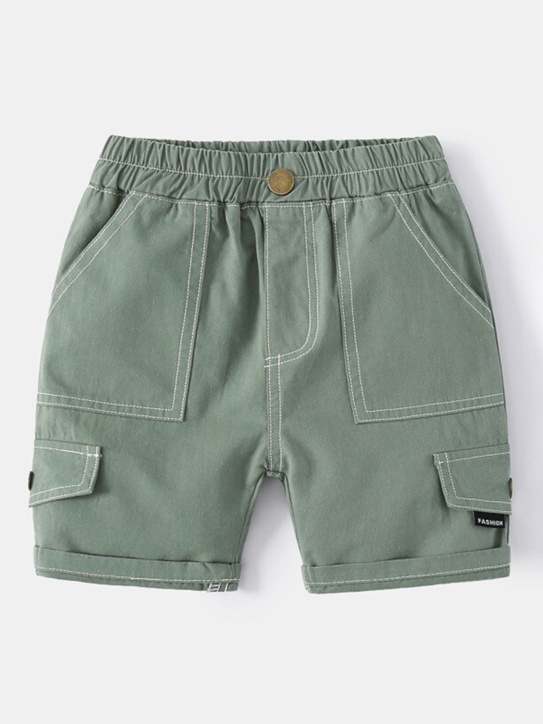 

StyleCast Boys Green Mid Rise Shorts