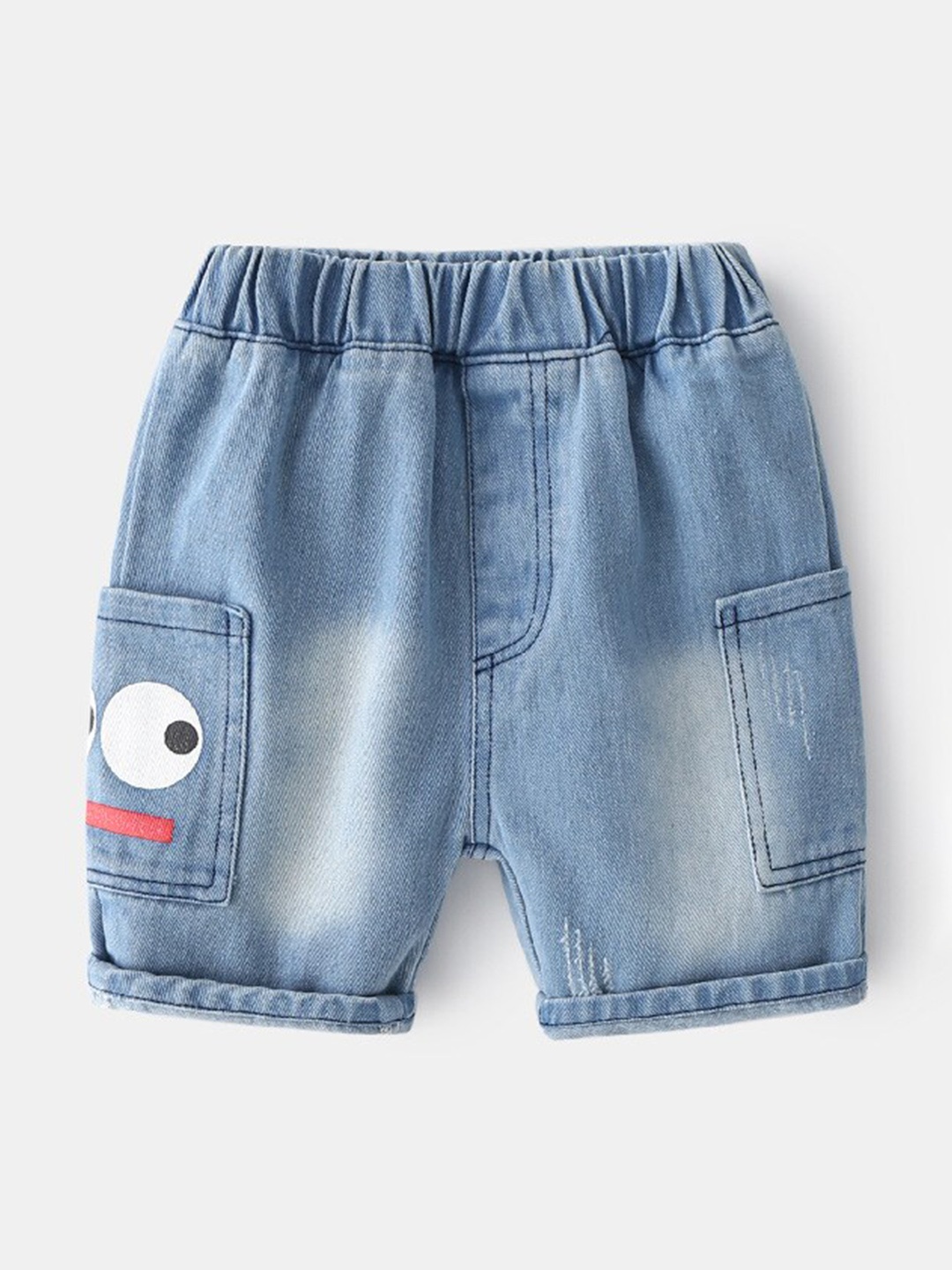 

StyleCast Boys Blue Cotton Denim Shorts