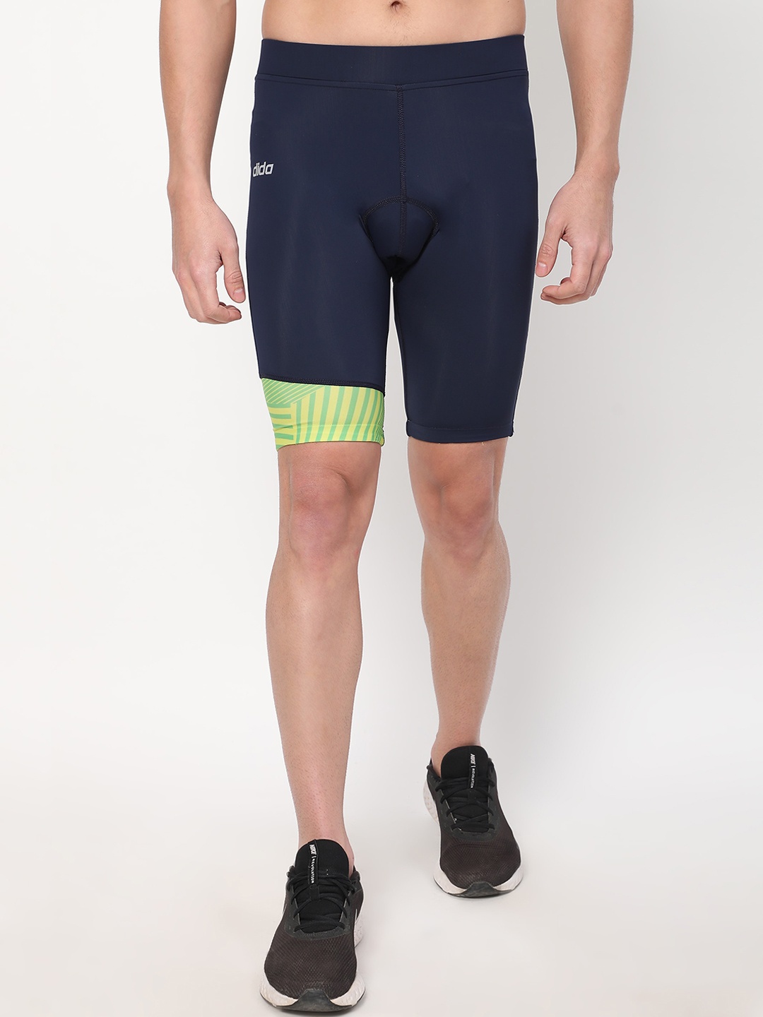 

DIDA Men Dri Fit Lightweight Cycling Sports Shorts, Navy blue