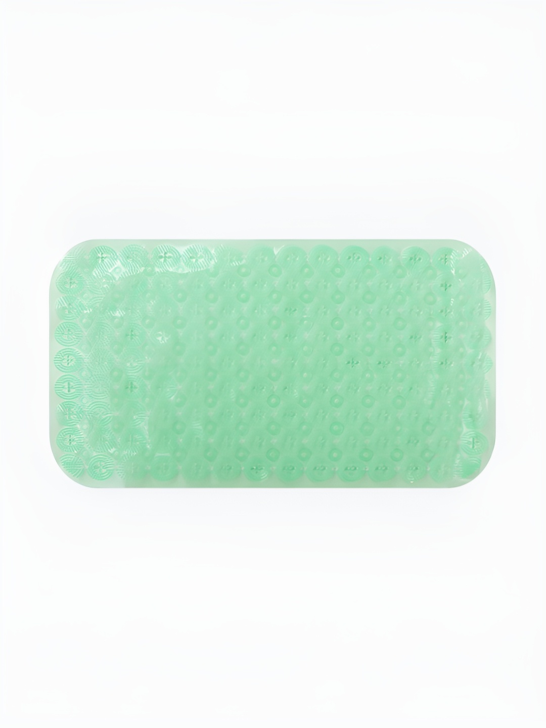 

UMAI Green Textured 240 GSM Anti-Skid Bath Mat