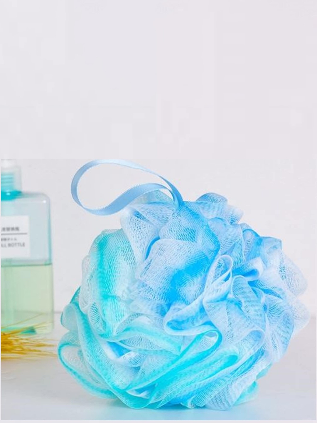 

babila Soft Sponge Bath Loofah, Blue