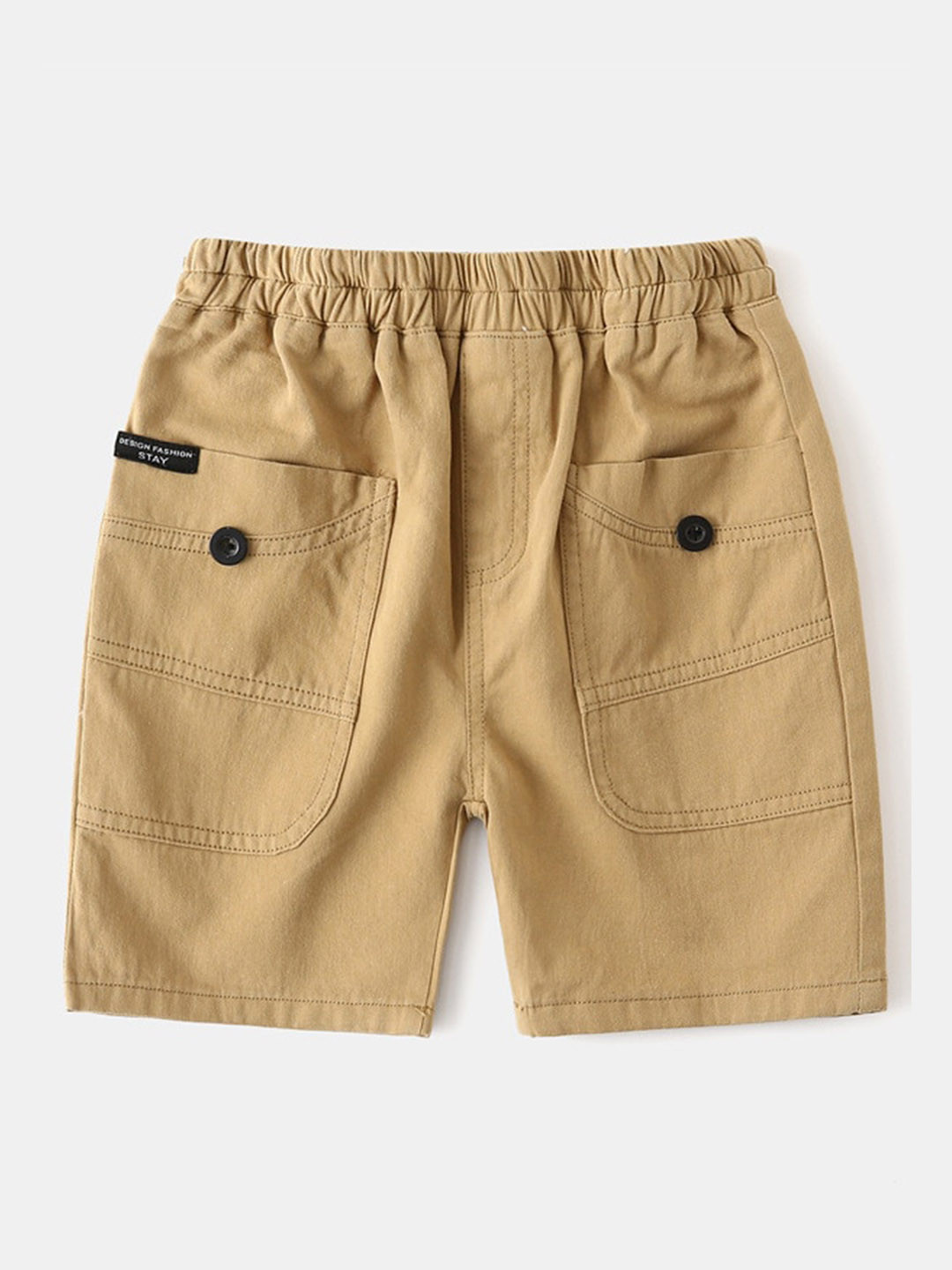 

StyleCast Boys Brown Mid Rise Cotton Shorts