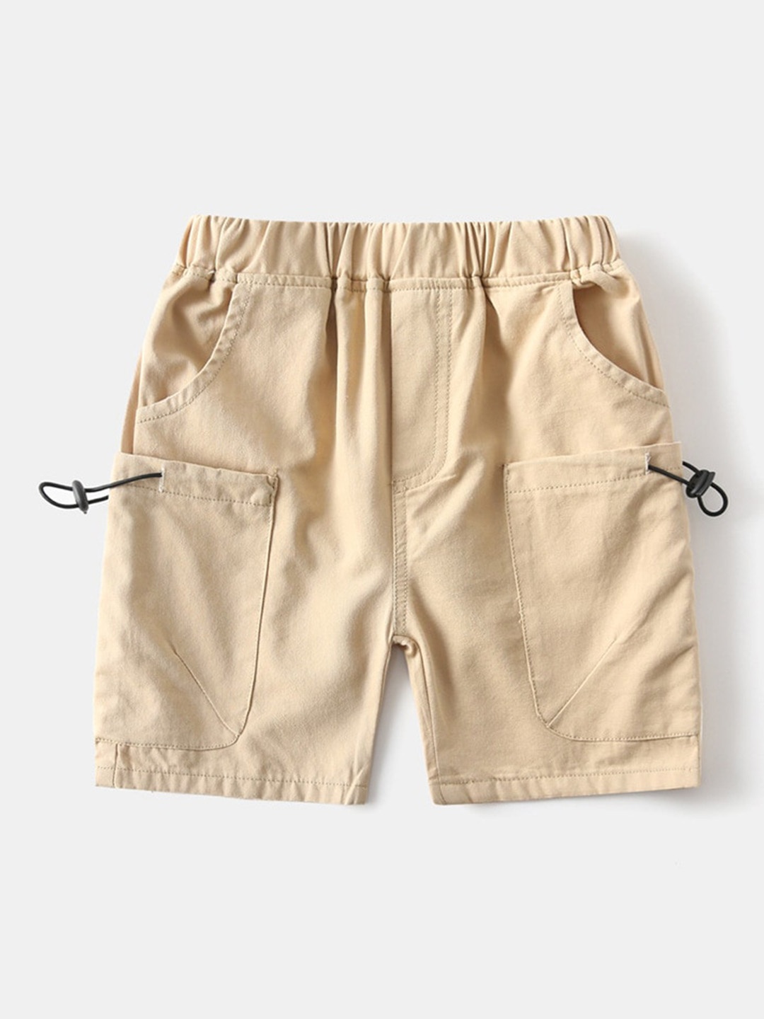 

StyleCast Beige-Coloured Boys Mid-Rise Cotton Shorts