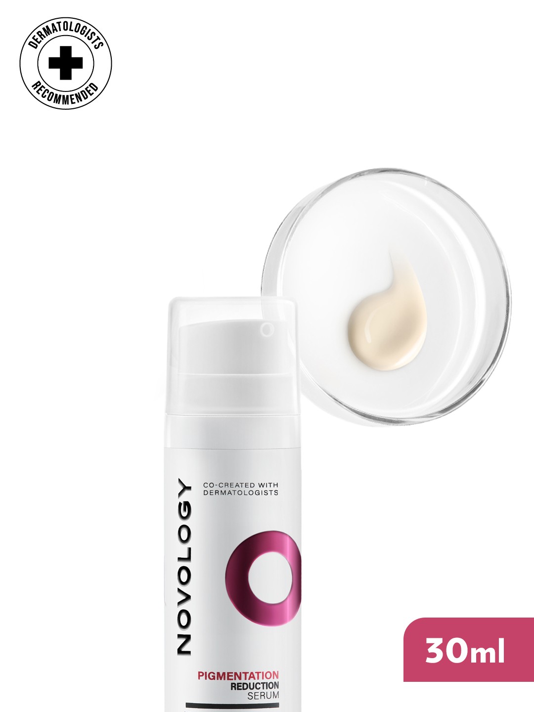

Novology Pigmentation Reduction Serum for Oily & Combination Skin - 30 ml, White