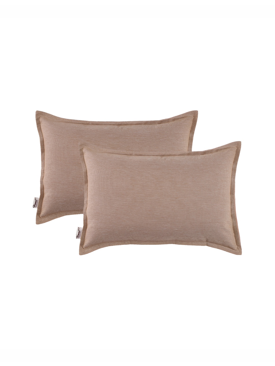 

Home Brown 2 Pieces Cotton Rectangle Cushion Covers