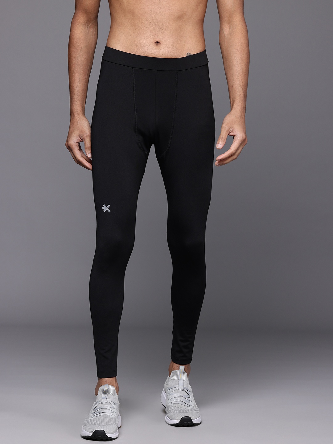 

HRX by Hrithik Roshan Men's Running Tights, Black