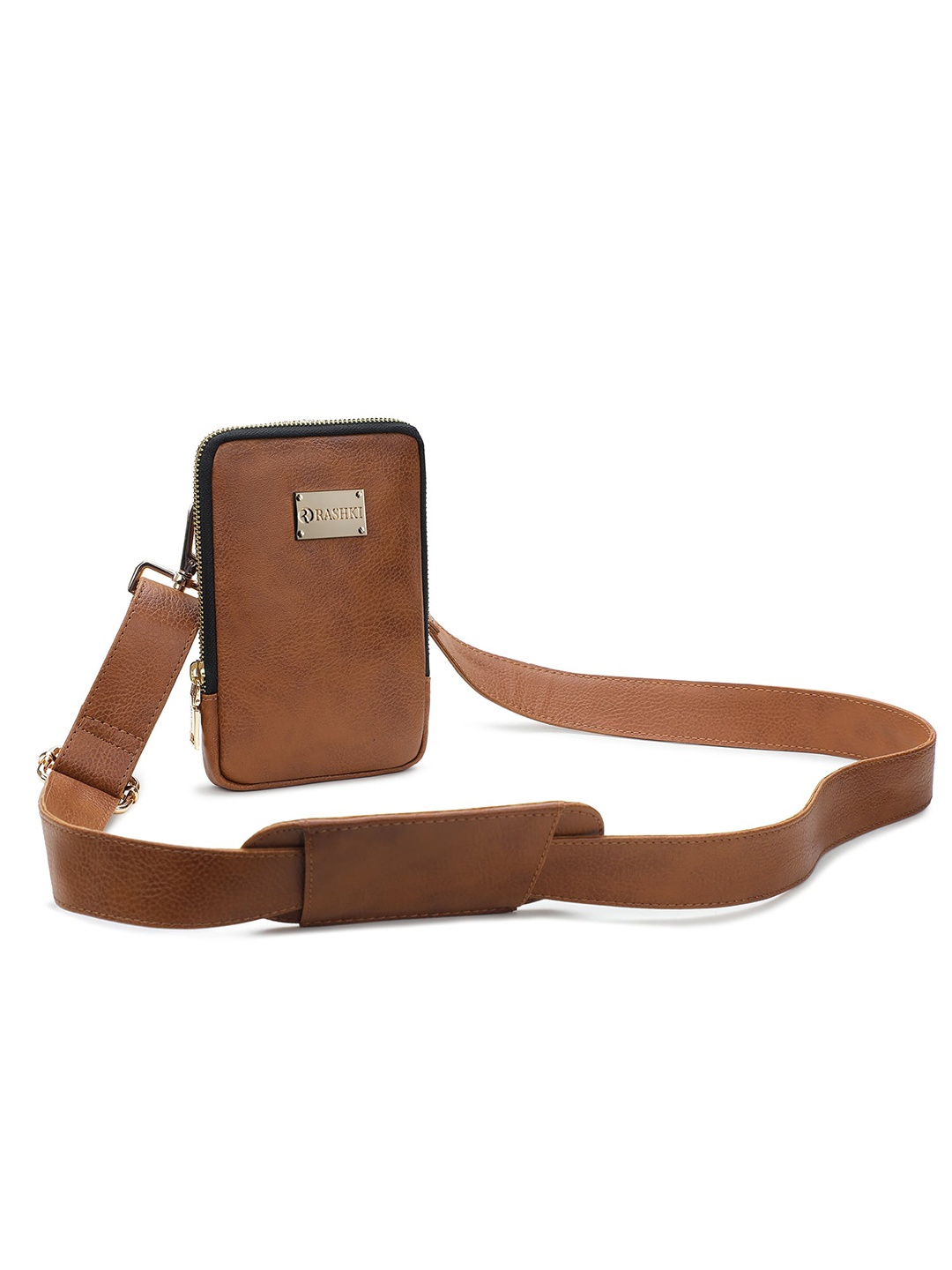 

RASHKI Structured Sling Bag, Tan