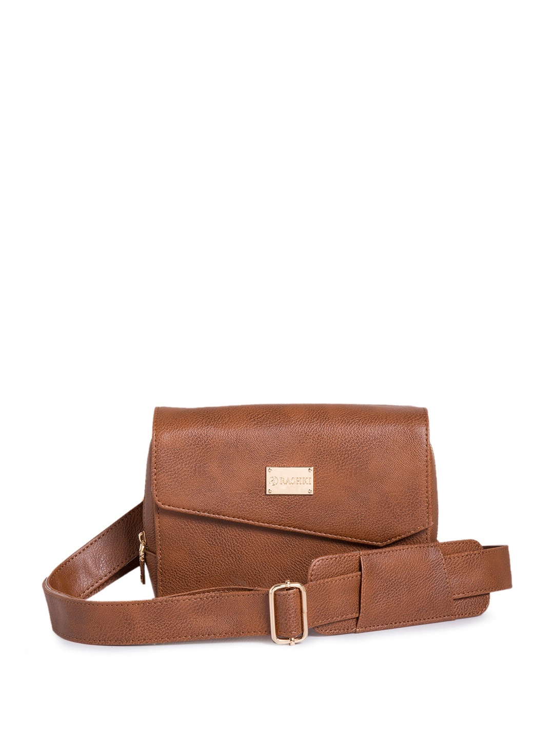 

RASHKI Structured Sling Bag, Brown