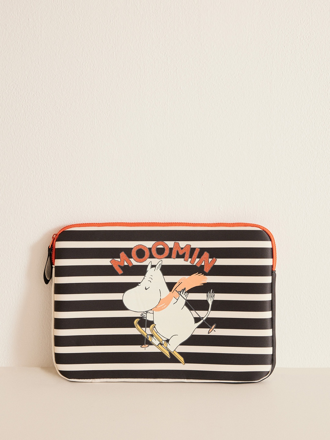 women'secret Women Striped Laptop Sleeve, Black