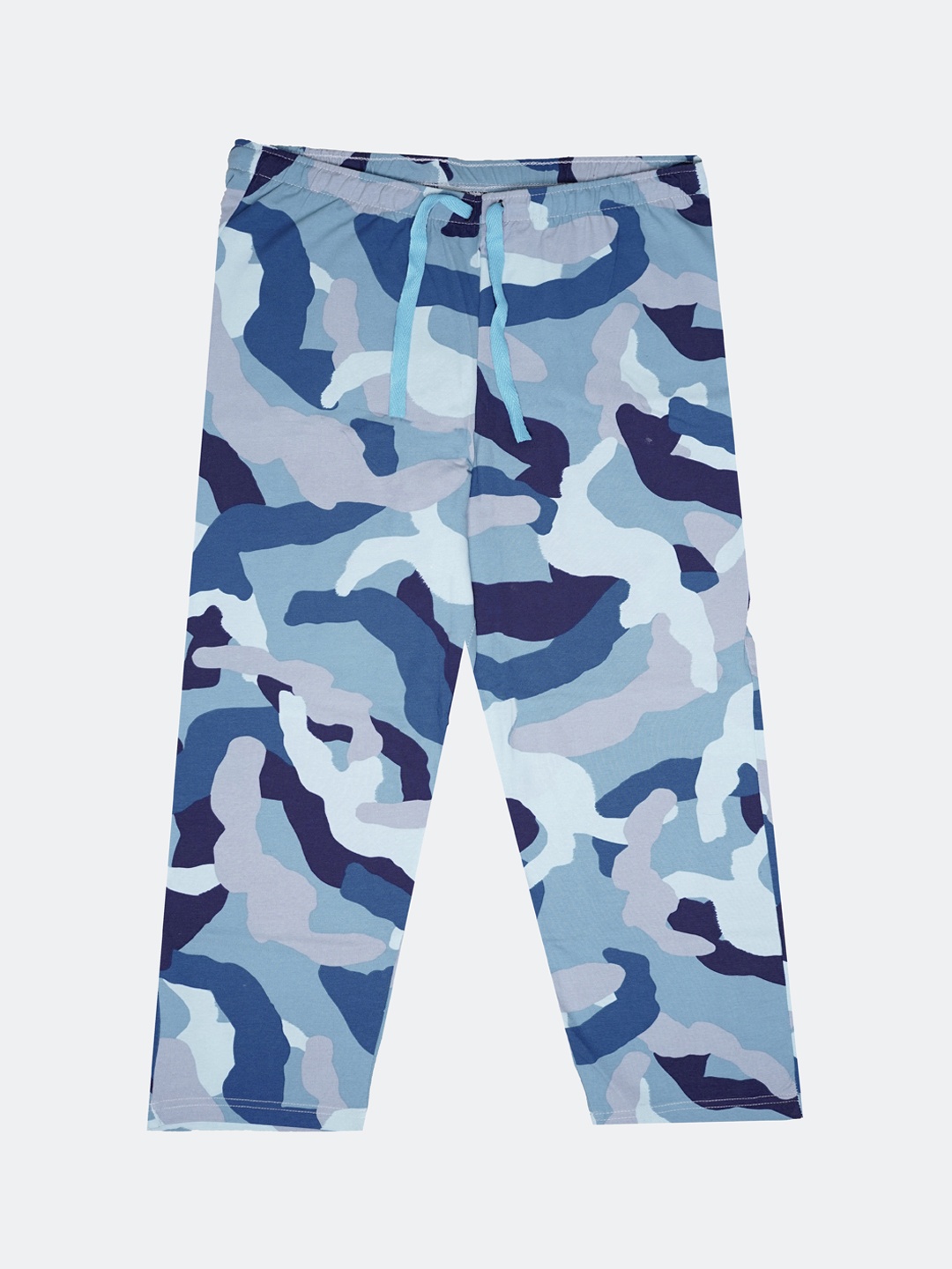 

F&S Girls Printed Cotton Lounge Pant, Blue