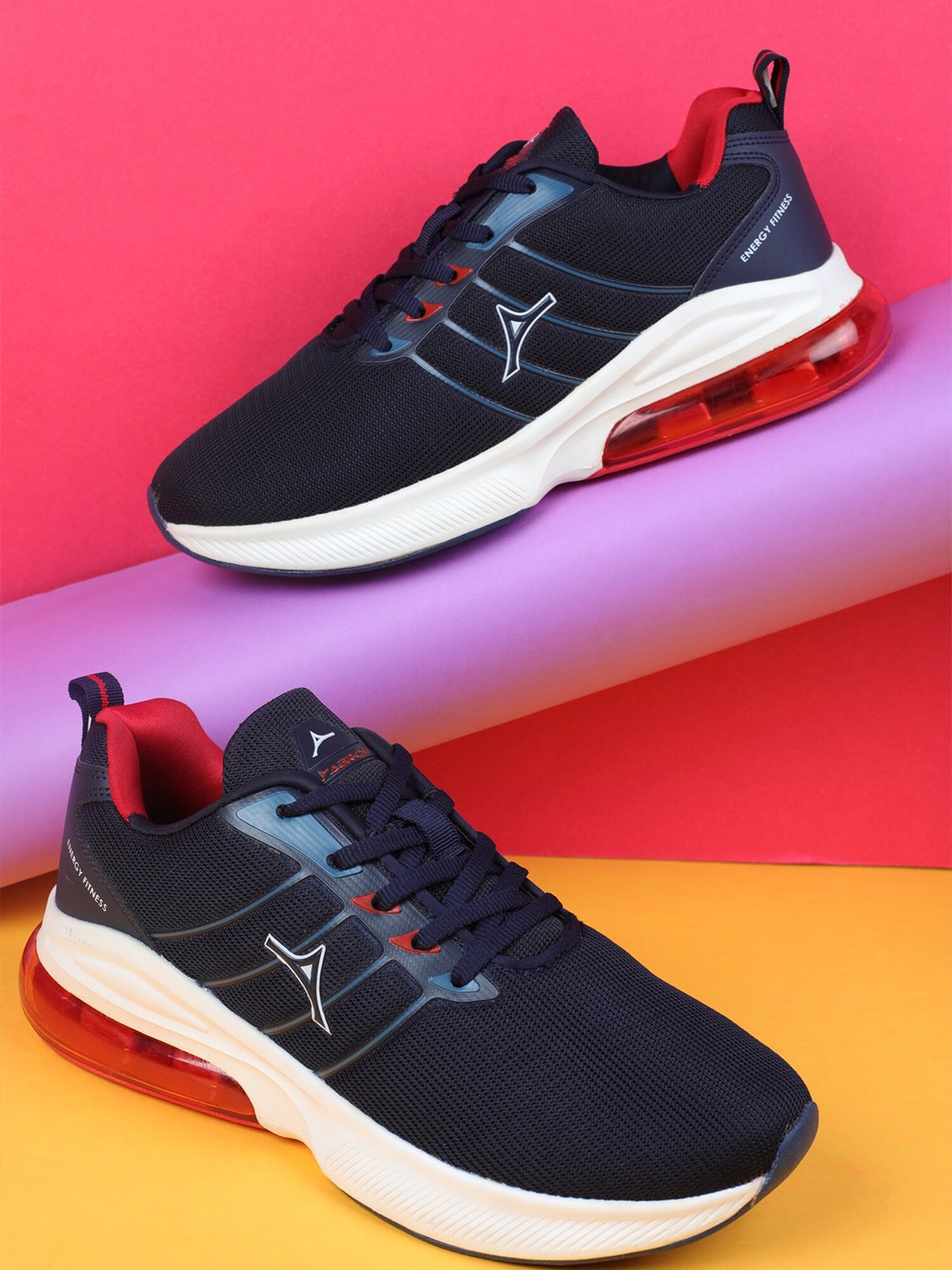 

ABROS Men Running Shoes, Navy blue