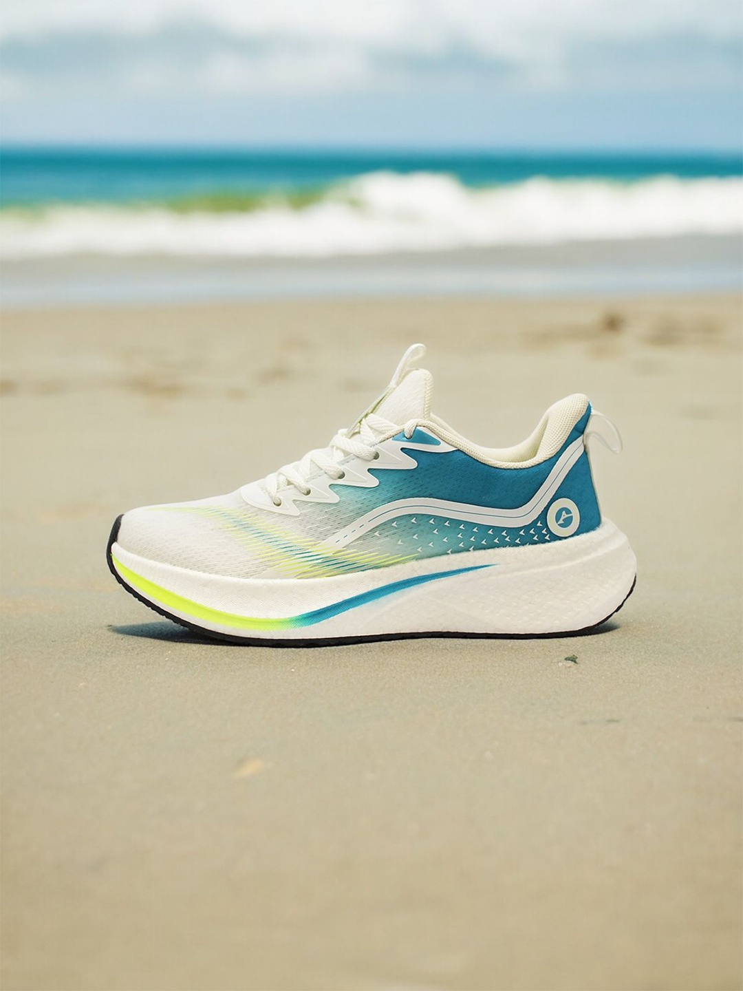 

ABROS Men Running Shoes, Off white