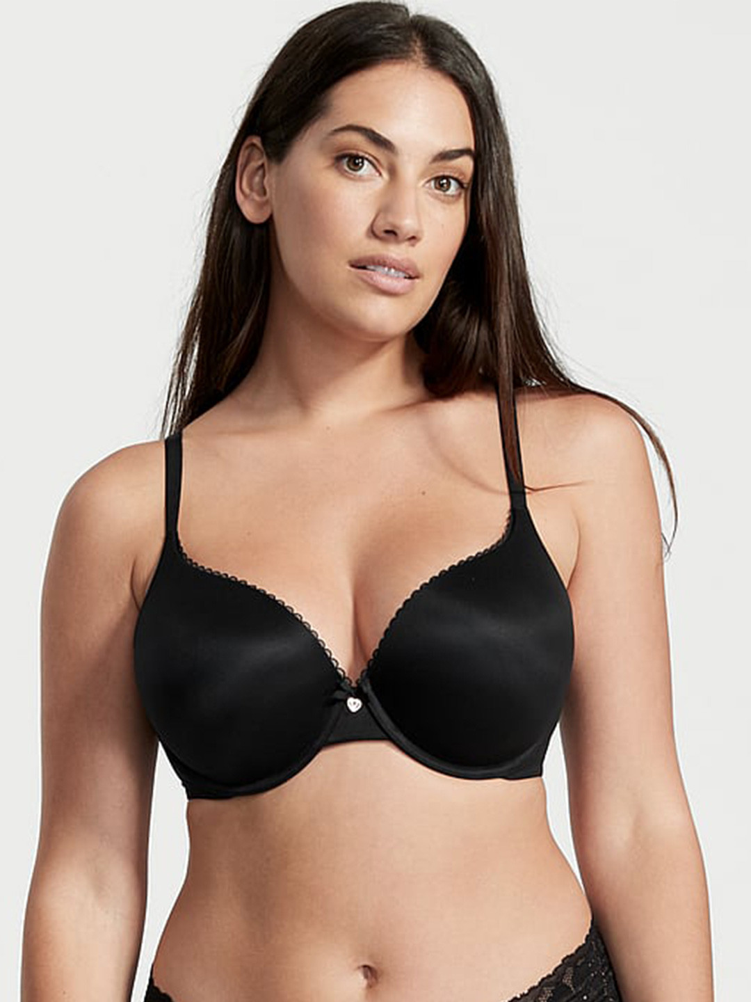 

Victoria's Secret Body by Victoria Lightly Padded Push Up Bra With All Day Comfort, Black