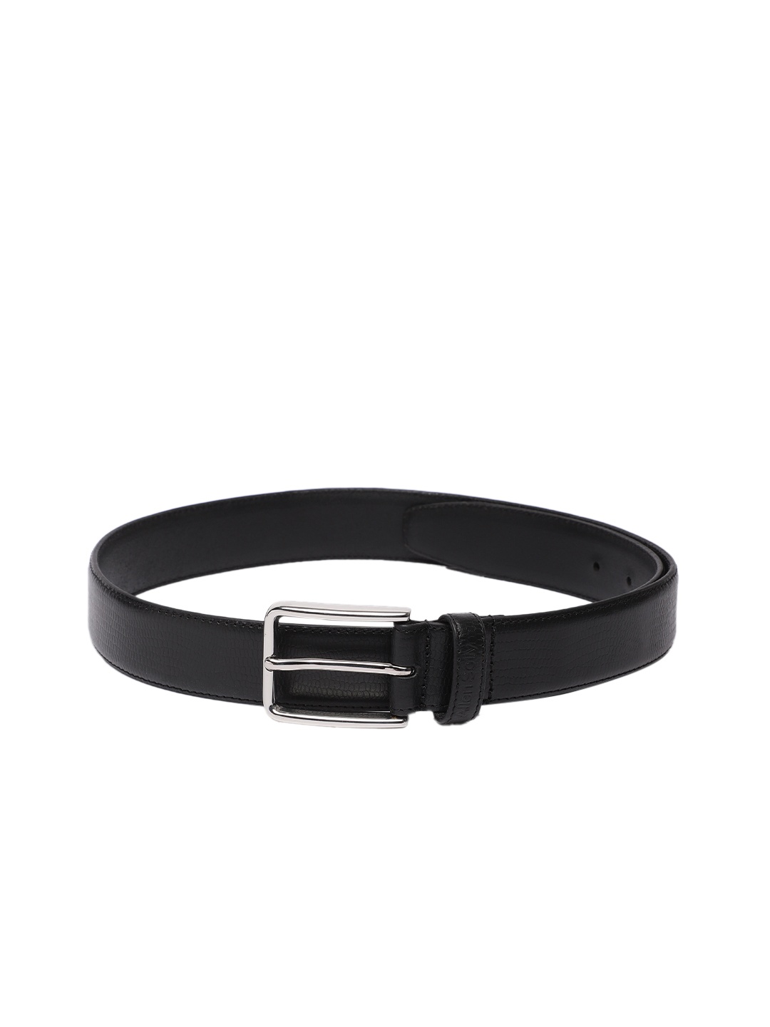 

Allen Solly Men Textured Leather Belt, Black