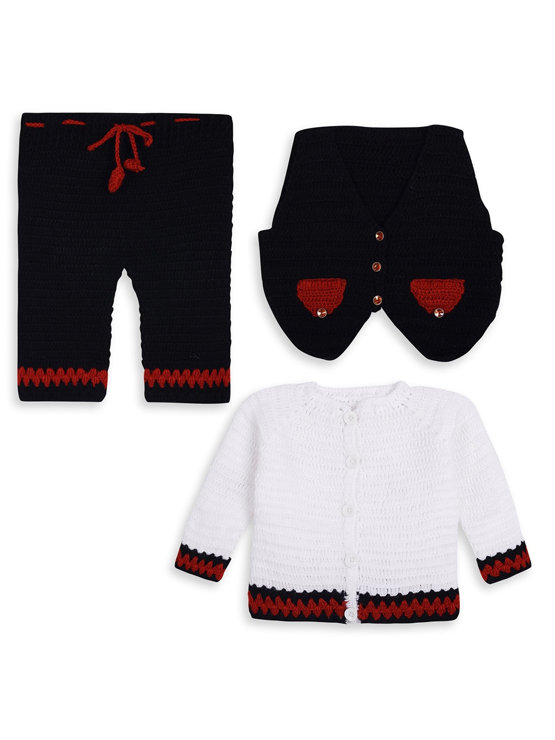 

WINDROP SOLUTIONS Kids Coat with Trouser, White