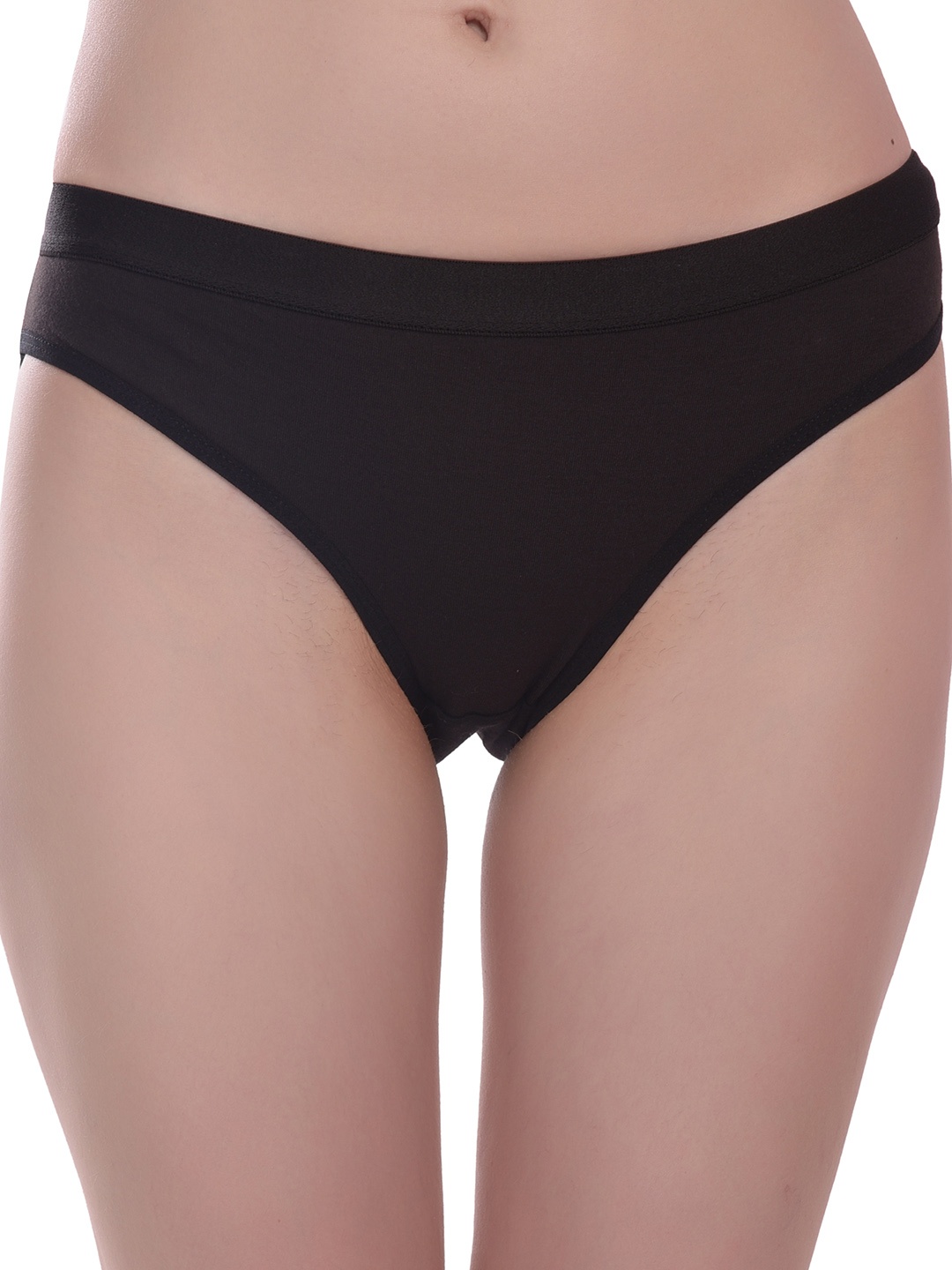 

new blue eyes Mid-Rise Basic Briefs, Black