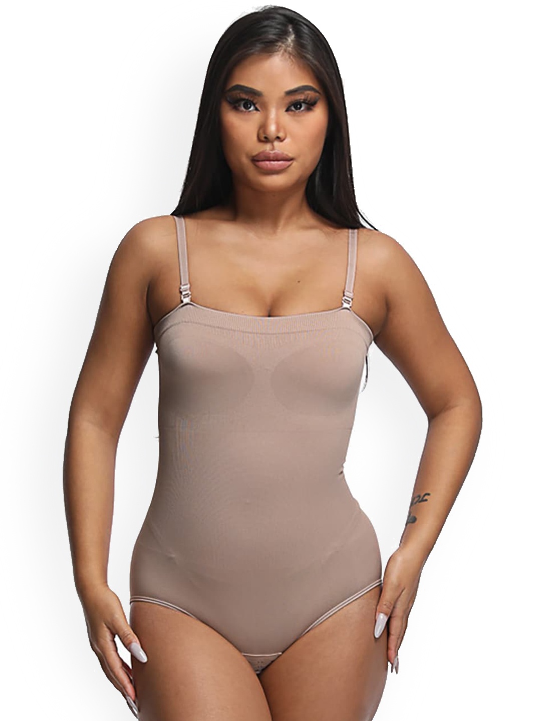 

JC Collection Tummy & Thigh Shapewear, Beige