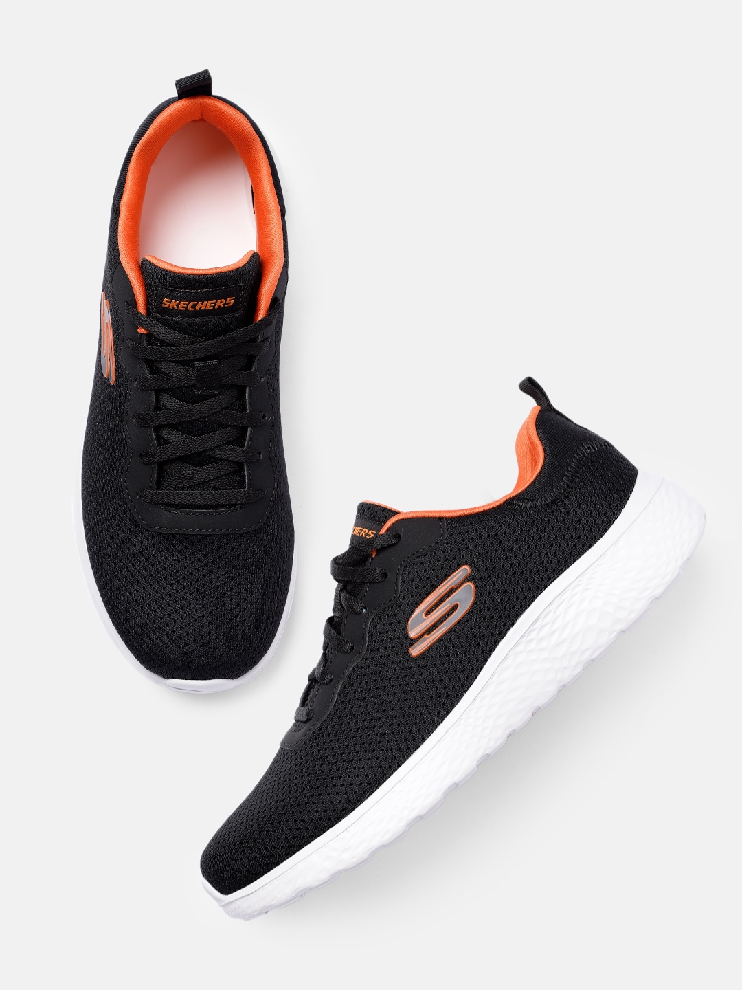 

Skechers Men MODERN COOL Textured Sneakers, Black