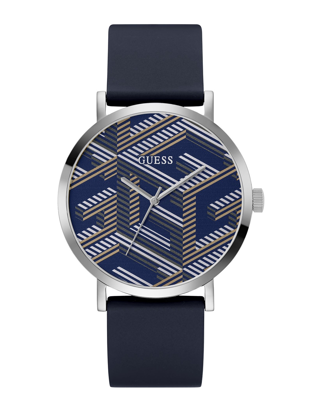 

GUESS Men Printed Dial & Straps Analogue Watch GW0625G1, Blue