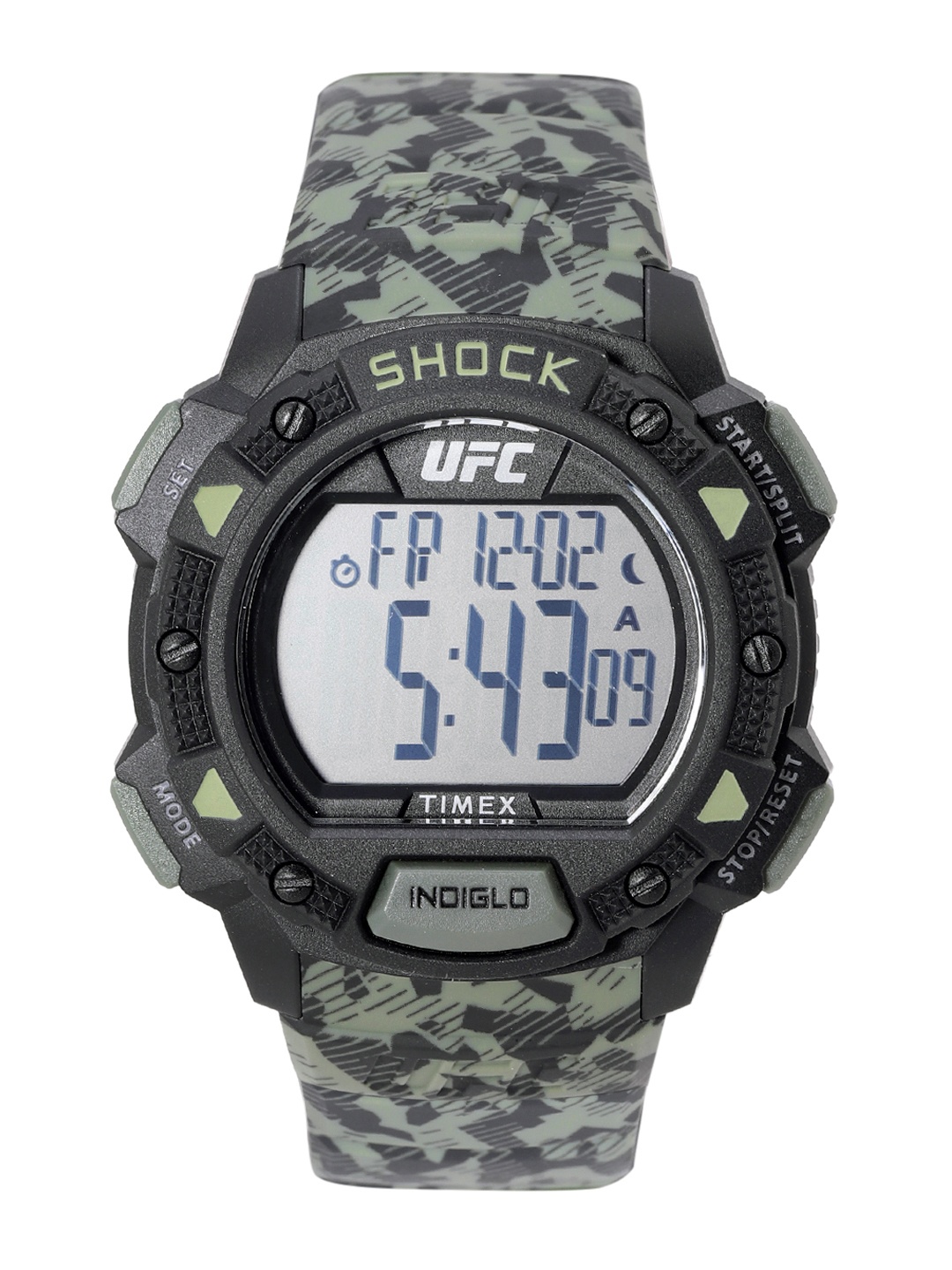 

Timex UFC Men Dial & Straps Digital Multi Function Watch TW4B275000D, Grey