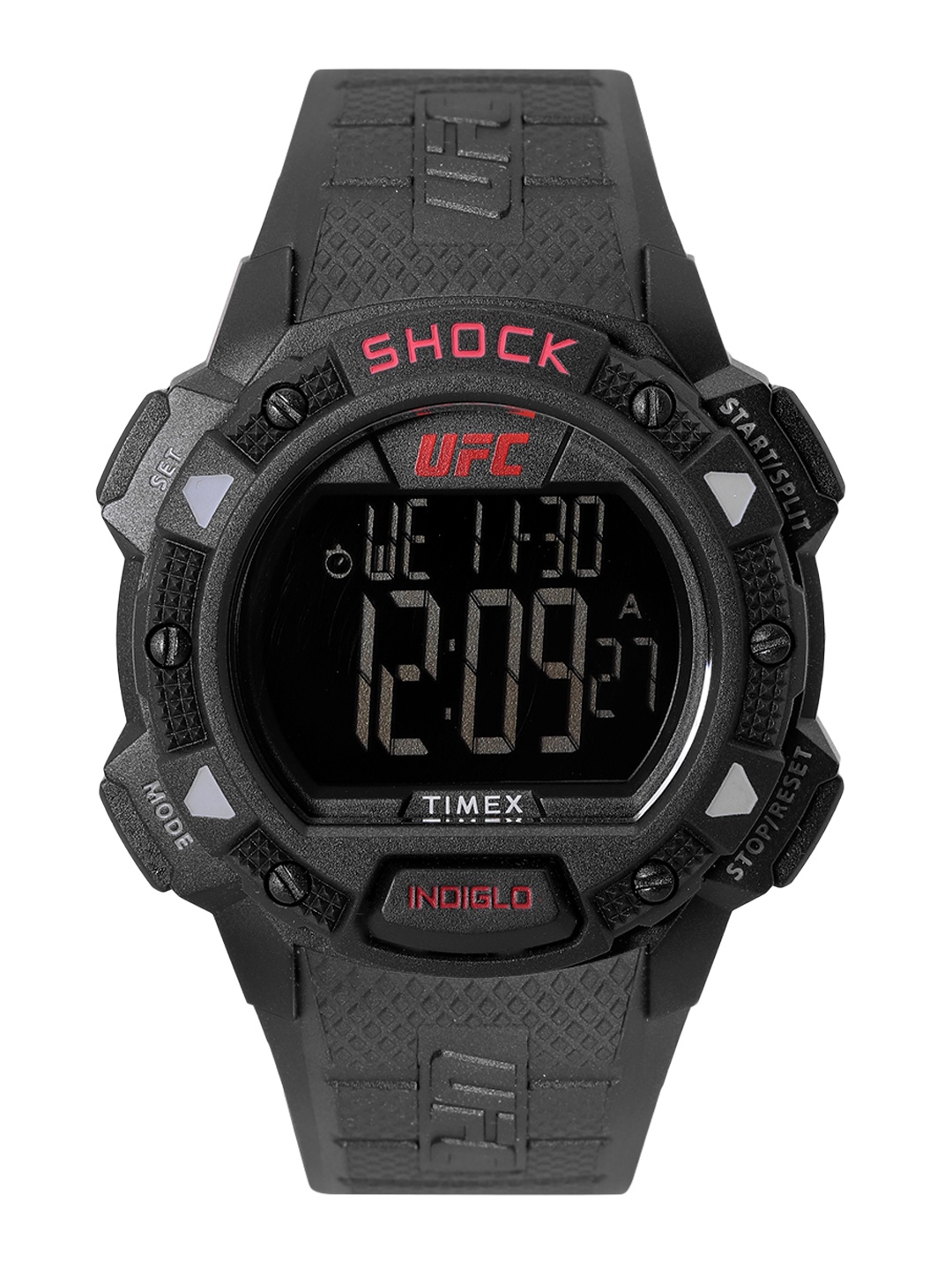 

Timex UFC Men Dial & Straps Digital Multi Function Watch TW4B274000D, Black