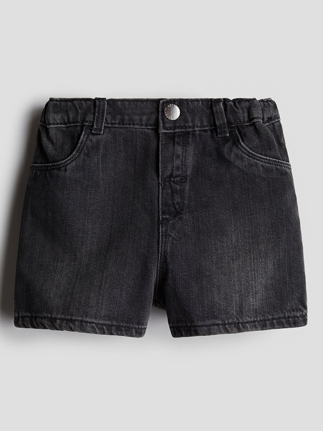 

H&M Boys Pure Cotton Denim Shorts, Grey