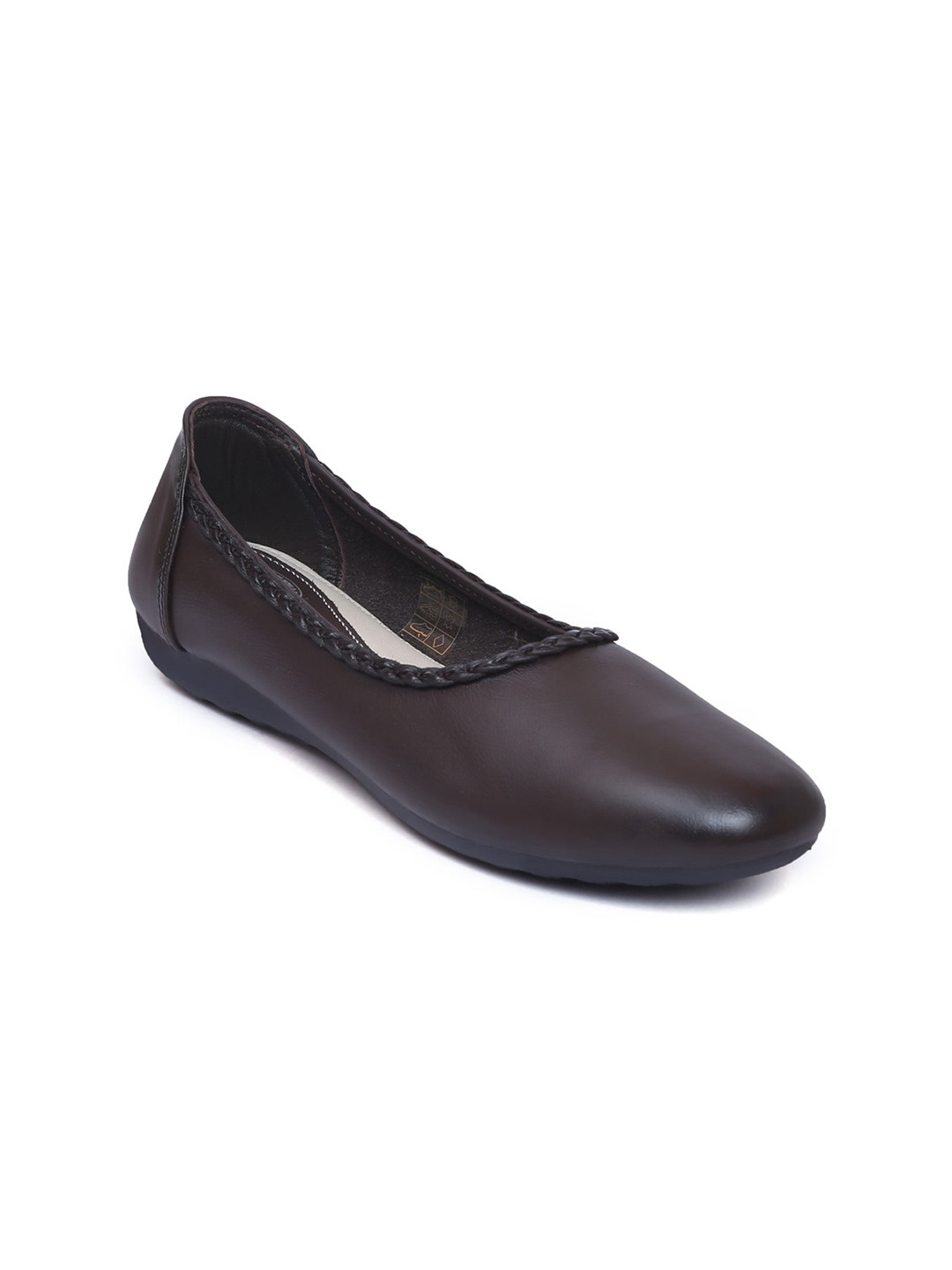 

Zoom Shoes Women Leather Loafers, Brown