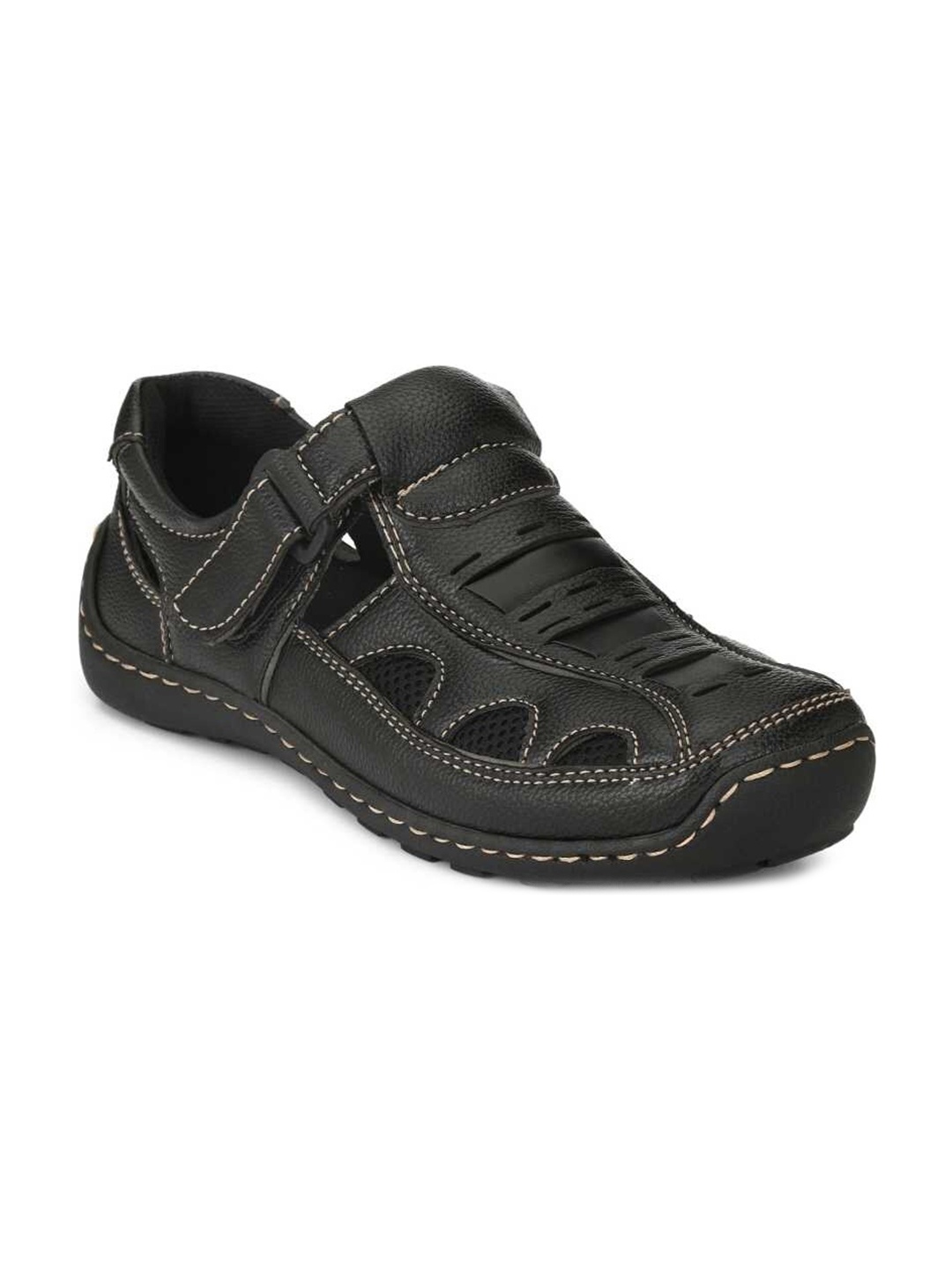 

FOXYFOOT Men Shoe-Style Sandals, Black
