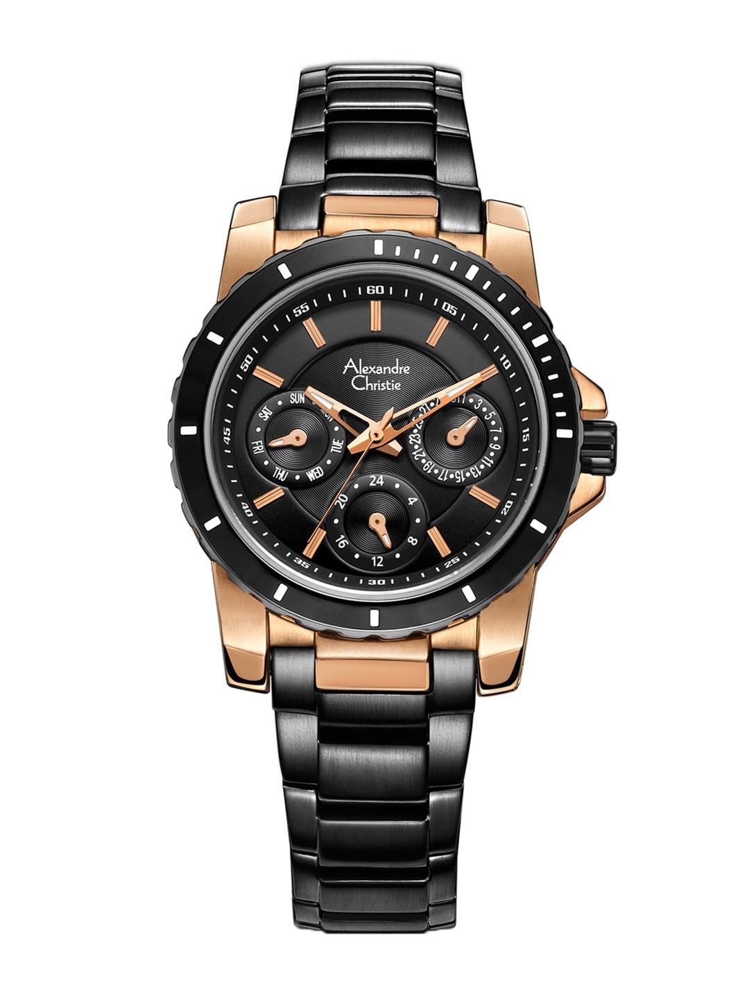 

Alexandre Christie Women Bracelet Style Straps Analogue Watch 6141BFBBRBA, Black