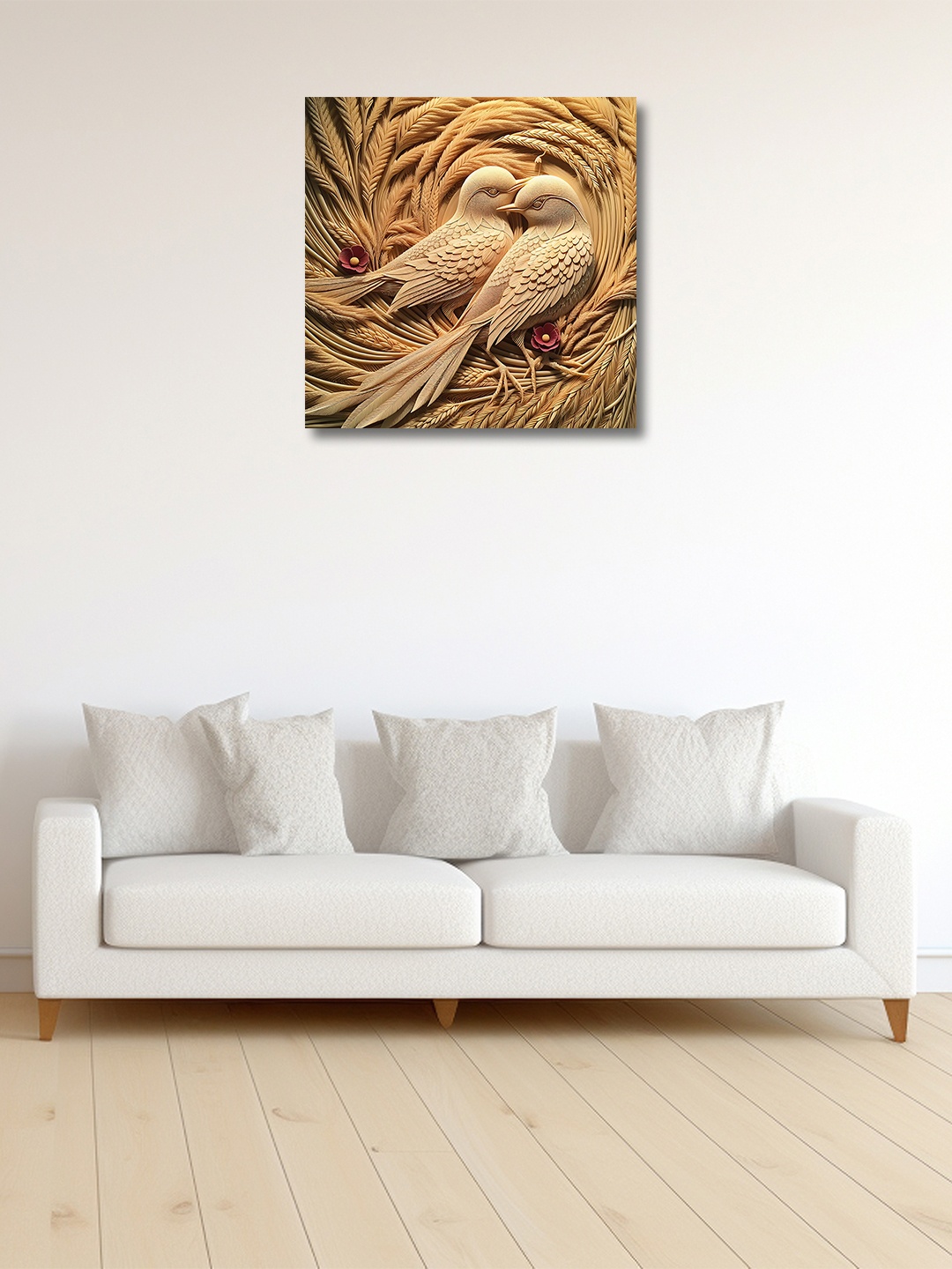 

OLIVE TREE Brown Canvas Other Painting Wall Art