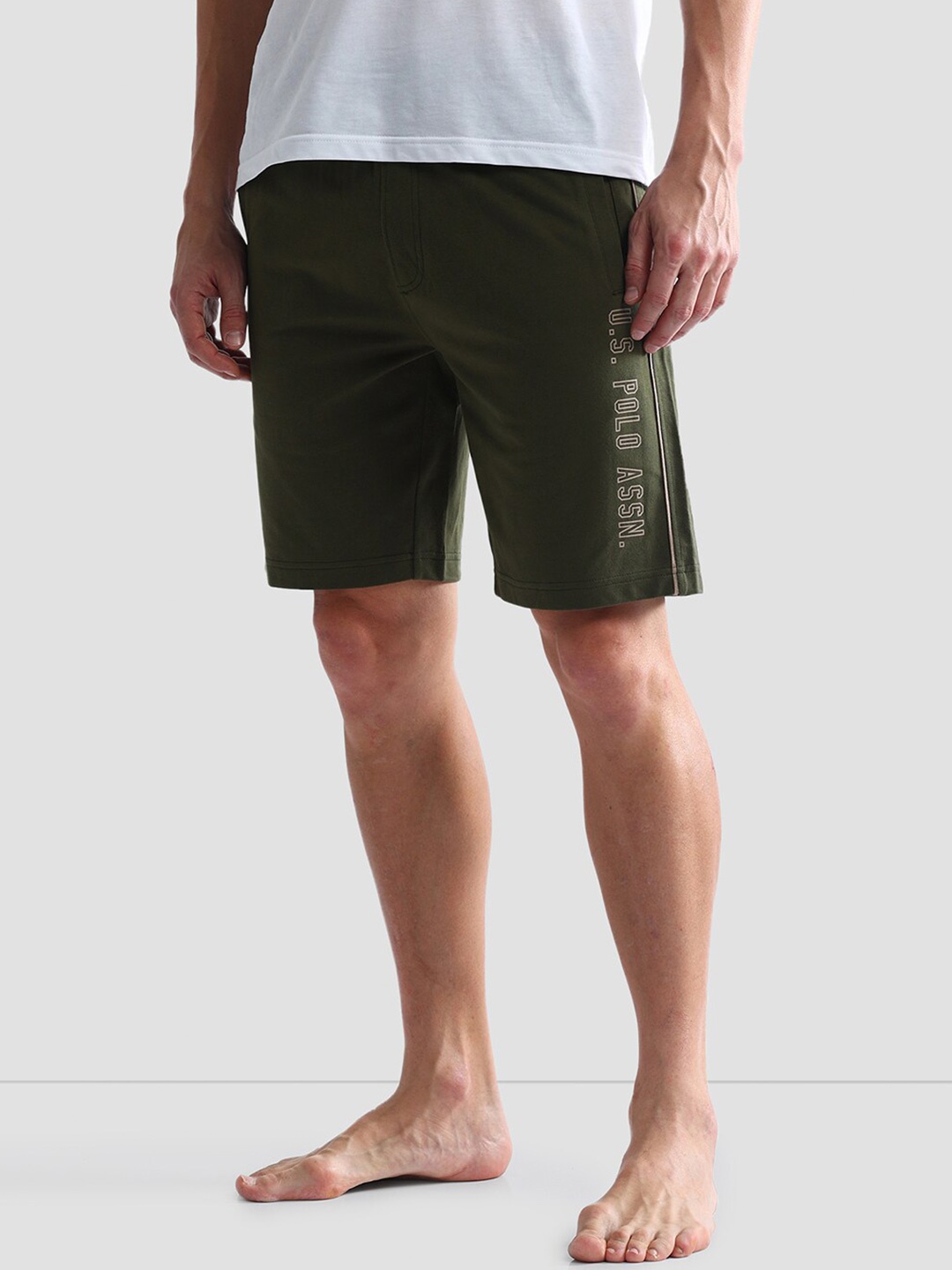 

U.S. Polo Assn. Men Lounge Shorts, Green