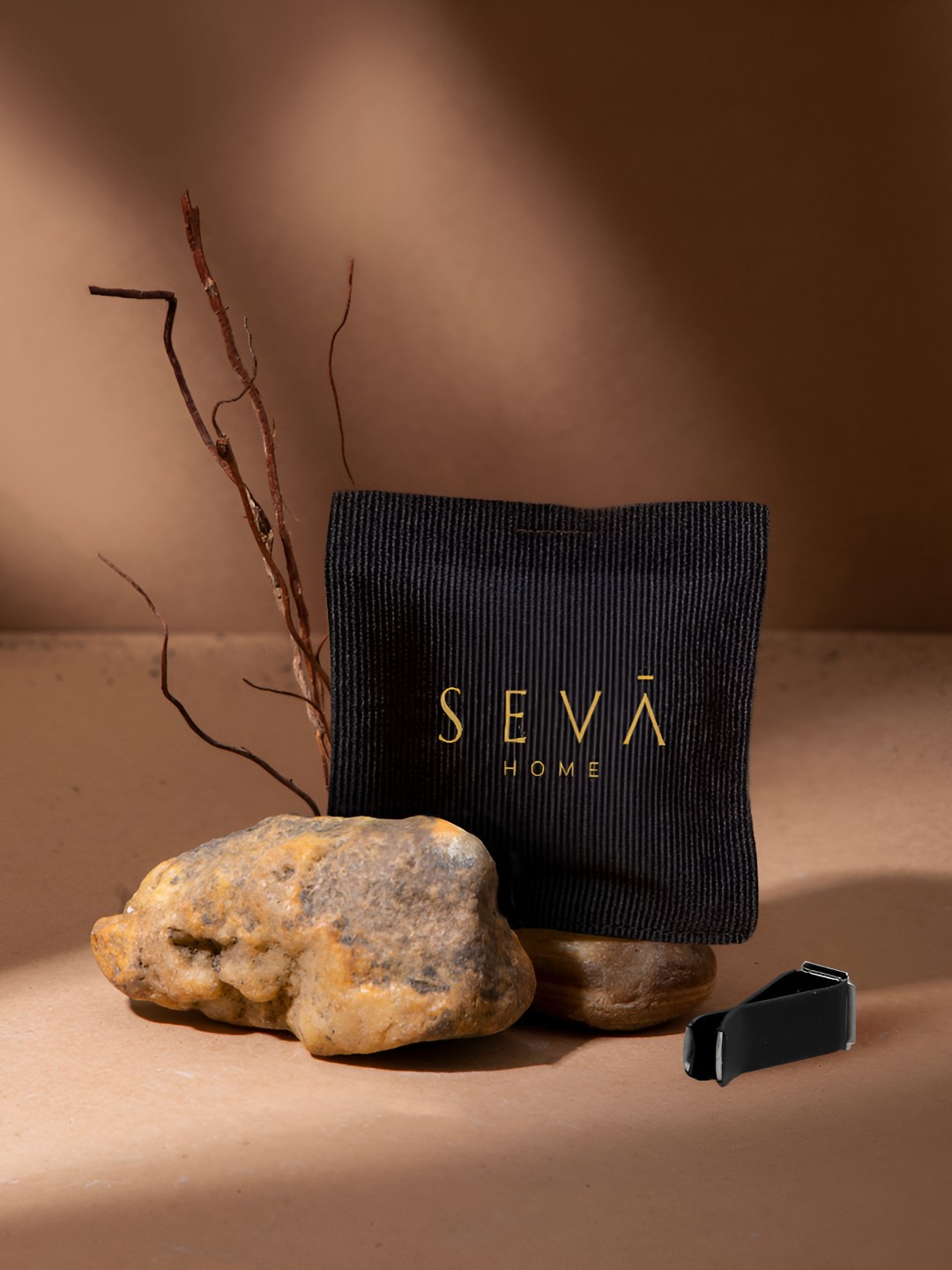 

Seva Home Black Wild Flower Car Freshener