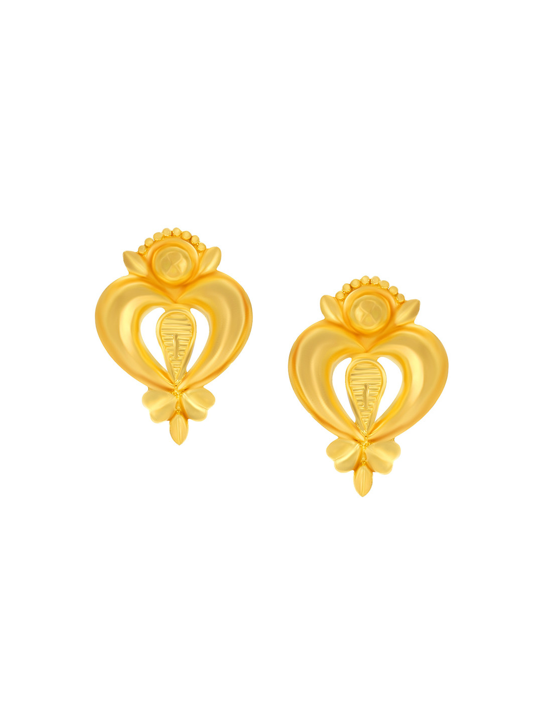

SENCO 22KT Gold Stud Earrings-2.0 gm