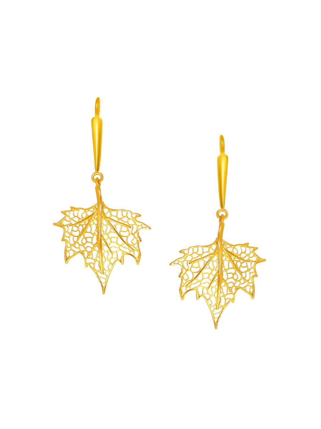 

SENCO Spring Vibes 18KT Gold Drop Earrings-2.6 gm